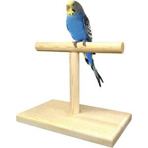 Bird Training Stand, Portable Tabletop Bird Perch Spin Training Perch Spin